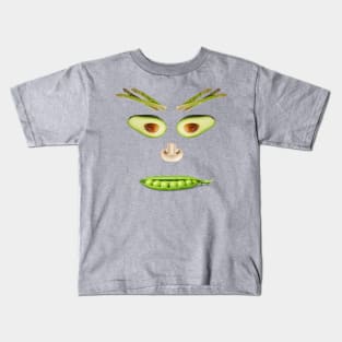 Vegan Face3 Kids T-Shirt